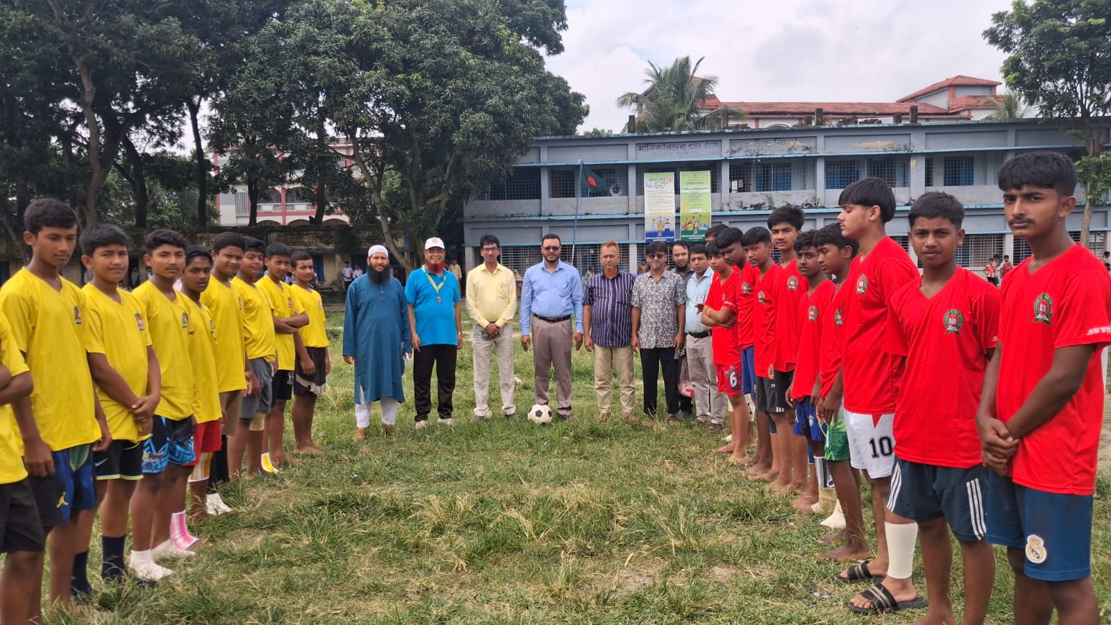প্রাইম মিনিস্টার ফুটবল টুর্নামেন্ট প্রস্তুতি